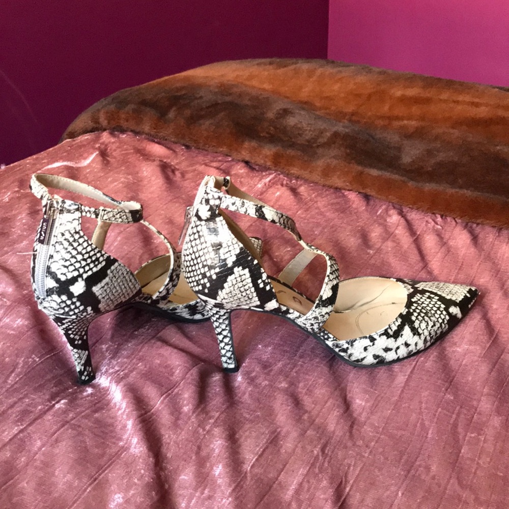 Snakeskin Pointed Heels 👠
